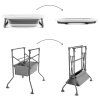 kinderkraft prebalovaci pult s vanickou bubbly grey skladaci 4