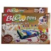 68119 1 blow pens dinosaur set foukaci fixy sada s sablonami