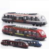 68638 3 die cast model tramvaj kovova high speed 17cm mix barvy
