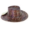7363 2 karnevalovy kostym kovbojsky klobouk hnedy pro dospele hneda