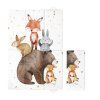 ceba podlozka prebalovaci cestovni 60x40 basic forest friends