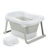 hauck wash n fold l white sage vanicka skladaci s taburetem