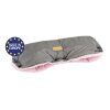 bomimi flapi premium rukavnik grey pink 3