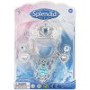 7504 1 splendid sada krasy princezna plast korunka nahrdelnik nausnice