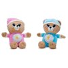 75982 4 teddies medvidek usinacek ruzovy plys 32cm na baterie se svetlem a zvukem v boxu 12m