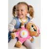 75982 8 teddies medvidek usinacek ruzovy plys 32cm na baterie se svetlem a zvukem v boxu 12m