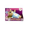 75985 3 teddies medvidek usinacek modry plys 32cm na baterie se svetlem a zvukem v boxu 12m