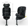 kinderkraft i 360 2 plus black autosedacka 40 150 cm 8