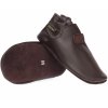 BOUMY & LAMBSKIN Insole BROWN Zimní capáčky s kožešinou Hnědé (17/S)
