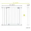 9043 2 hauck safety open n stop 75 81cm 9cm bezpecnostni zabrana nastavec bila