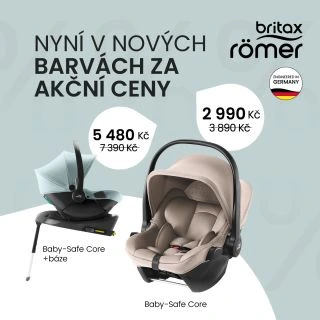 ✨ Nové barvy autosedaček Britax Baby-Safe Core jsou tady! ✨ Přivítejte styl i bezpečí v jednom 💖 Oblíbené autosedačky...
