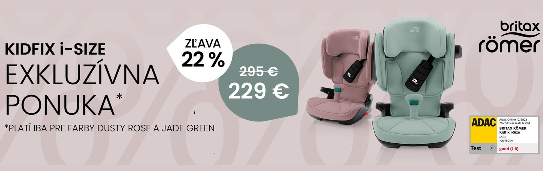 Britax Romer výhodná ponuka Kidfix i-size