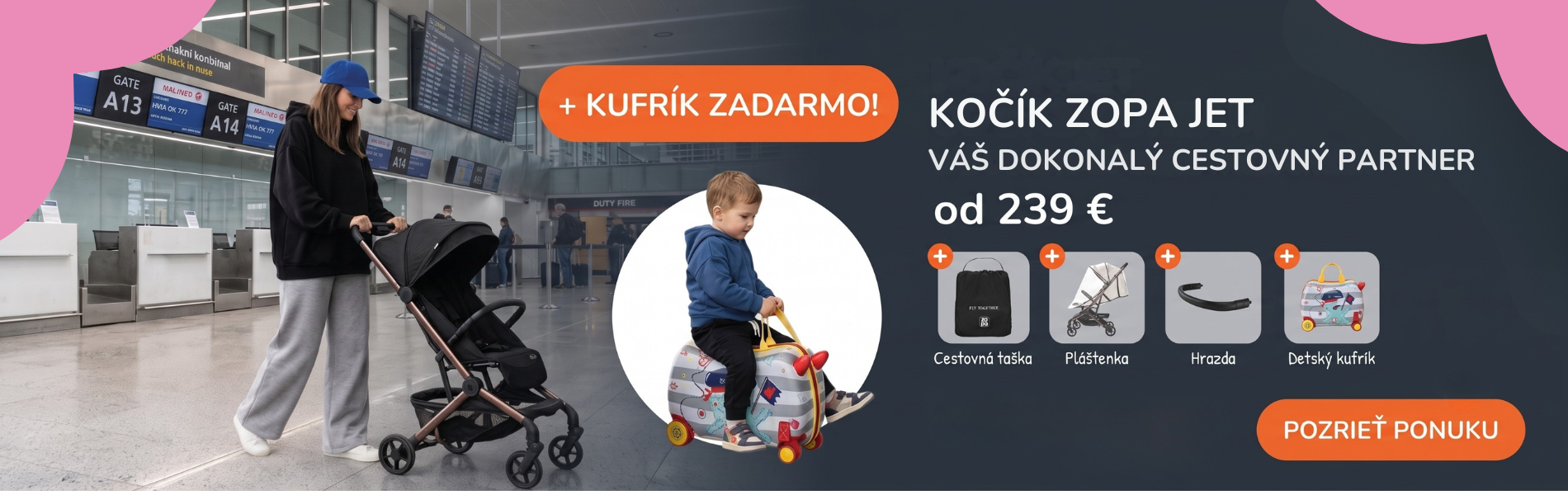Zopa JET + kufrík