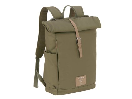 LÄSSIG Green Label Rolltop Backpack 2025 olive