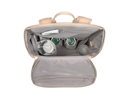 LÄSSIG Green Label Slender Up Backpack 2025 camel