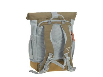 LÄSSIG Mini Rolltop Backpack Nature light blue