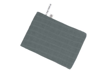 LÄSSIG Muslin Wash Glove Set 3 pcs 2025 petrol green