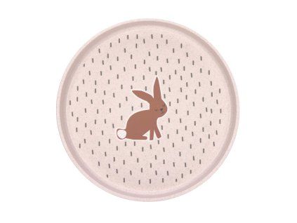 LÄSSIG Plate PP/Cellulose Little Forest rabbit