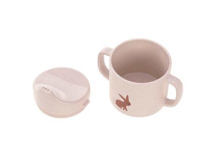 LÄSSIG Sippy Cup PP/Cellulose Little Forest rabbit