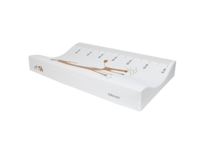 22239 bezova prebalovacia podlozka dvojstranna bebe jou steppe 72x44 cm