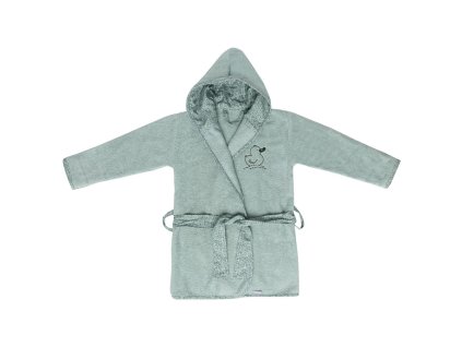 22425 dojcensky zupan z luxusneho frote zeleny