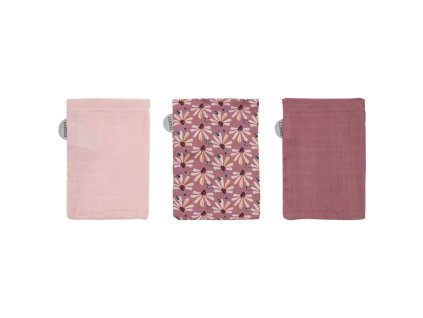 22847 sada muselinove zinky luma bambus flowerfever 3ks