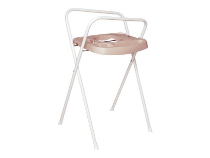 24003 2 kovovy stojan click na vanicku bebe jou 103 cm pale pink