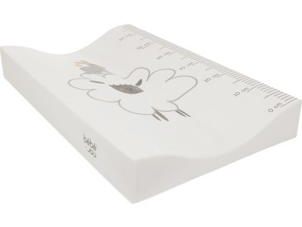 27886 prebalovacia podlozka dvojstranna bebe jou tiny sheep 72x44 cm kremova s oveckou