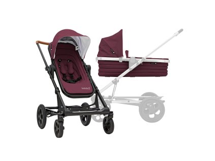 BRITAX RÖMER SET Kočík Seed Papilio Black, Cognac/Marsala