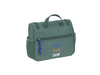 LÄSSIG Mini Washbag Little Gang 2025 dark green