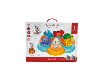 vulli puzzle se zviratky do vany new