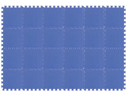 28947 modry detsky hraci koberec z extra silnych penovych puzzli set24 blu