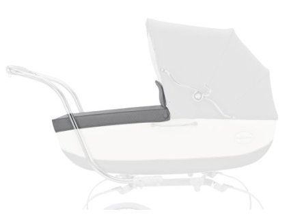 29409 1 2b05k2jar decka k vanicke inglesina classica jacquard argento strieborne seda zlava chyba jeden cvok na kolmom kryte striesky