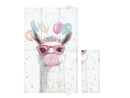 CEBA BABY Podložka prebaľovacia cestovná (80x50) Basic Crazy Lama