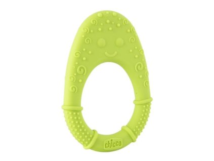 CHICCO Hryzačka silikónová Super Soft Avokádo 2m+