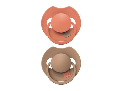 LOVI Cumlík silikónový dynamický Prime 6-18m 2ks Granola/Orange