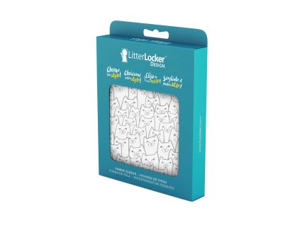 LITTER LOCKER Návlek na kôš Design Cats
