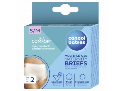 CANPOL BABIES Nohavičky popôrodné na viac použití 2 ks S/M