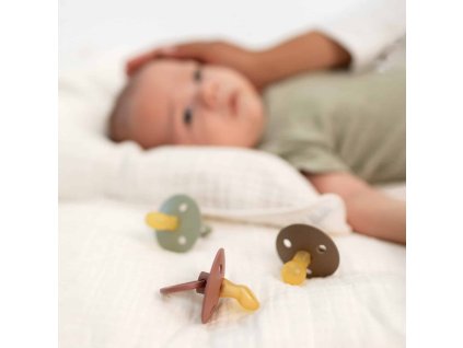 BIBS Colour kaucukove cumliky tri tvary 2 square