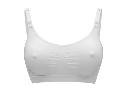 MEDELA Podprsenka tehotenská a na dojčenie Keep Cool™, biela S