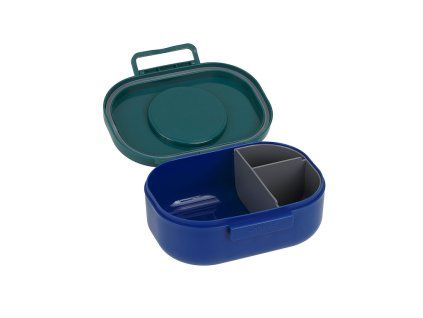 LÄSSIG Lunchbox Snack & Style Unique blue/green