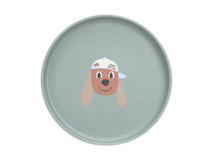 LÄSSIG Plate PP/Cellulose Tiny Team dog