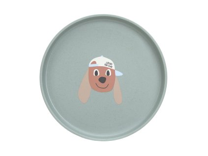 LÄSSIG Plate PP/Cellulose Tiny Team dog