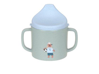 LÄSSIG Sippy Cup PP/Cellulose Tiny Team dog