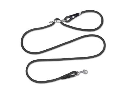 CURLI Vodítko pre psov Vario Comfort Black S