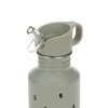 LÄSSIG Bottle Stainless Steel Happy Prints light olive