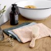 LÄSSIG Muslin Wash Glove Set 3 pcs dots 2025 peach rose