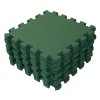 20649 baby dan hracia podlozka puzzle dark green 90x90 cm
