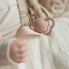 BIBS klip na cumlik Ribbon Blush detail square