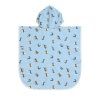 LÄSSIG Beach Poncho 2025 crocodile sky blue